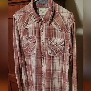 Men's BKE Vintage long sleeve shirt size large